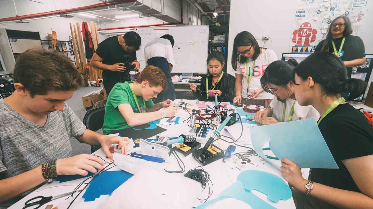 Young developers in Asia