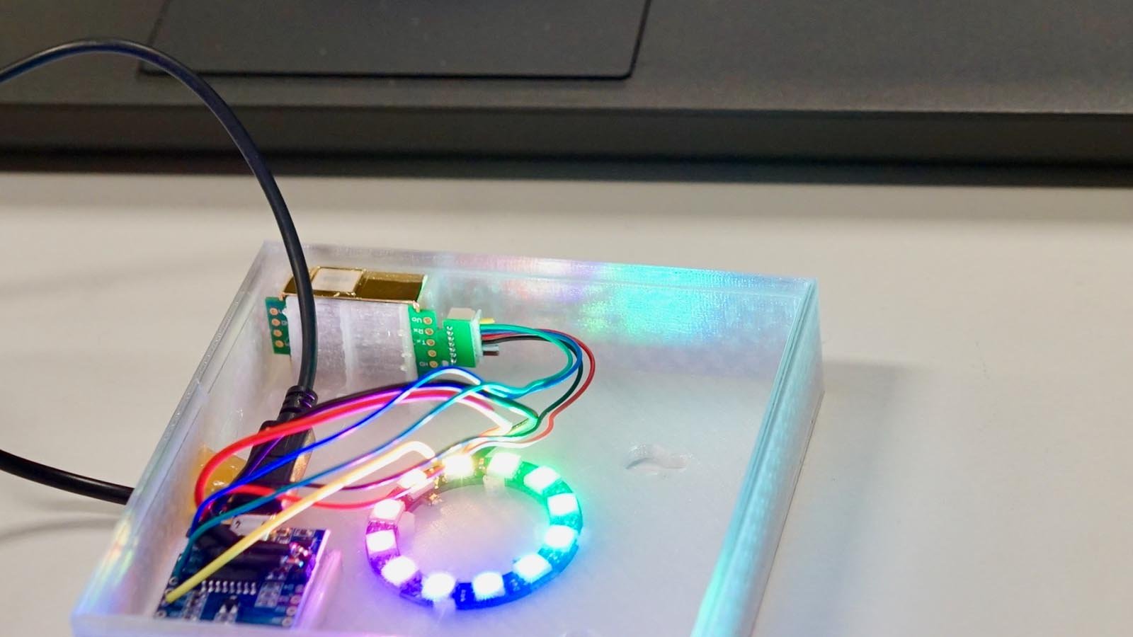 CO2-Ampel bei Jugend hackt
